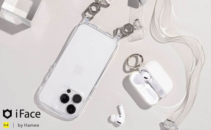 ストラップとの組み合わせ自由自在!大人可愛い Hang and クリアケースが単品発売で登場!
