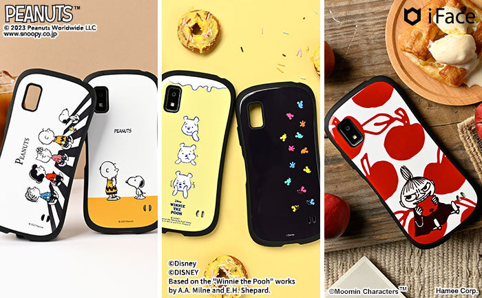 First Class ケースよりAQUOS wish3対応の「ディズニー」「PEANUTS」「ムーミン」デザインが登場!