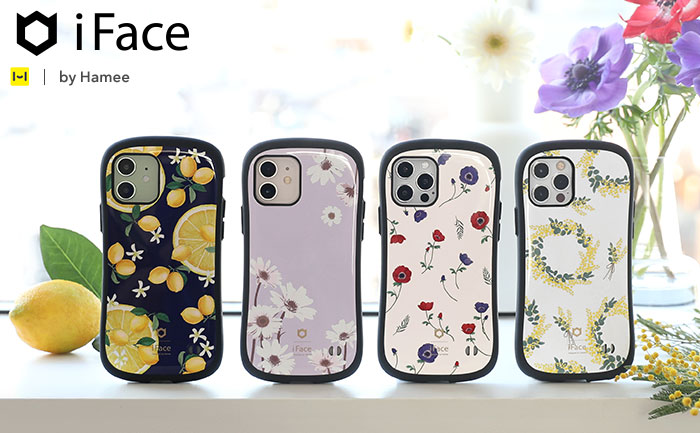 iFace公式オンラインショップ(Hamee)のみの限定販売!大人可愛い花柄デザイン登場