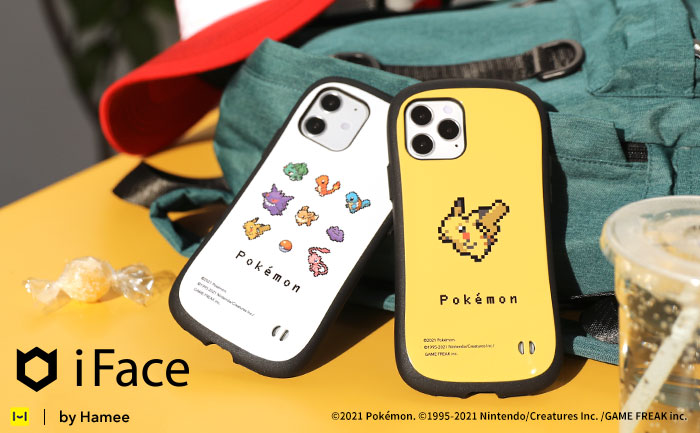 「iFace」×「ポケットモンスター」から iPhone12 対応ケース新発売!愛らしいピカチュウたちがピクセルアートになって登場