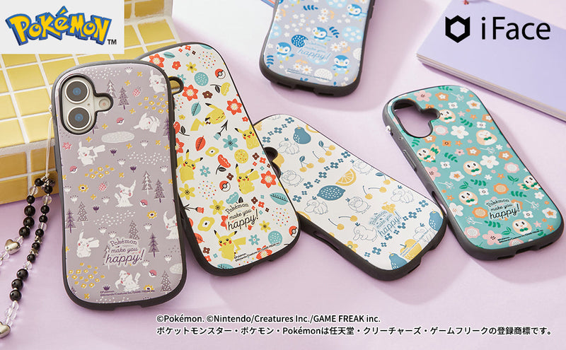 新型 iPhone17 対応!「iFace」から大人気シリーズ『ポケモン』北欧柄スマホケースが登場