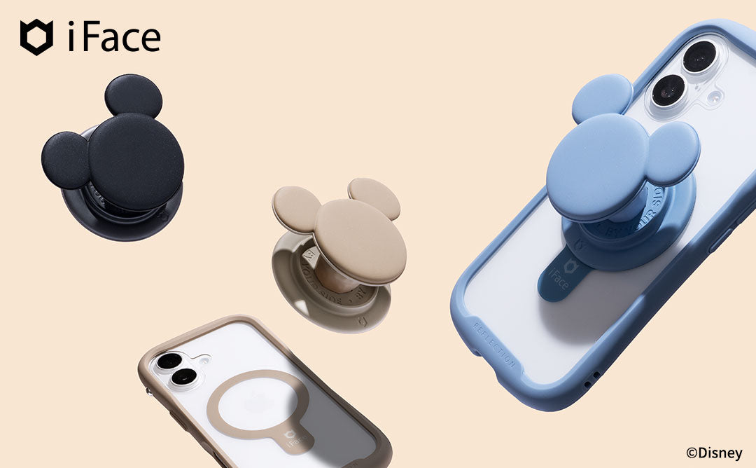 iFaceから「ミッキーマウス」の 立体アイコングリップホルダーが新登場