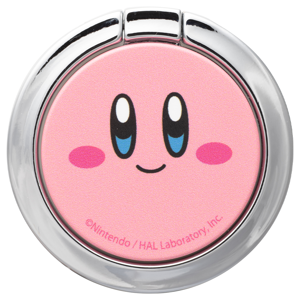 星のカービィ iFace Finger Ring Holder フラットタイプ