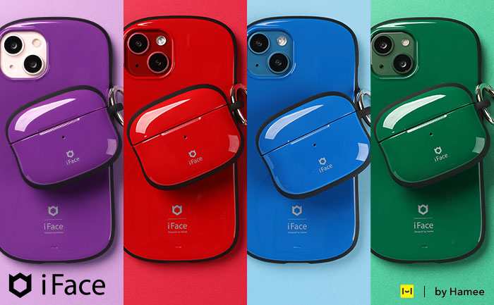 iFace First ClassのAirPods / AirPods Pro用ケースに鮮やかな4色のピュアカラーが登場！