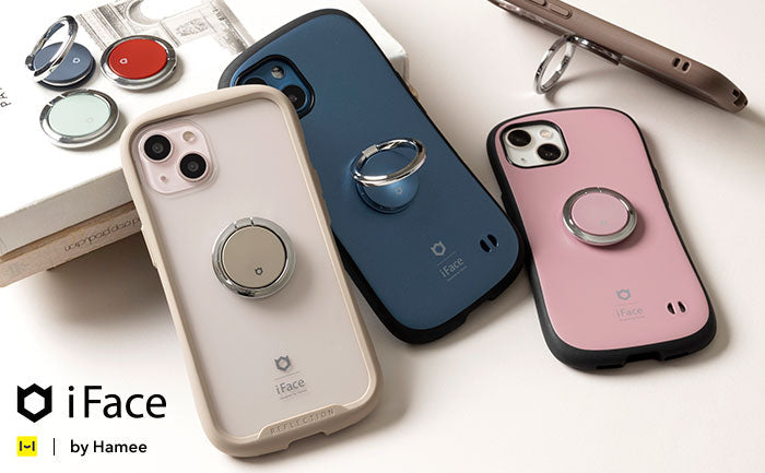 「iFace」スマホリングに、薄型のフラットタイプが新登場！カラーは豊富な全14色。