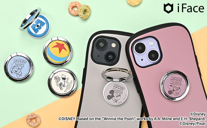 人気キャラクターが盛りだくさん！ディズニーデザインのスマホリングとiFace AirPodsケースが登場！
