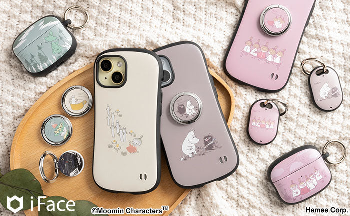 「MOOMIN」デザインから、人気のくすみカラーを取り入れたアイテムが登場！