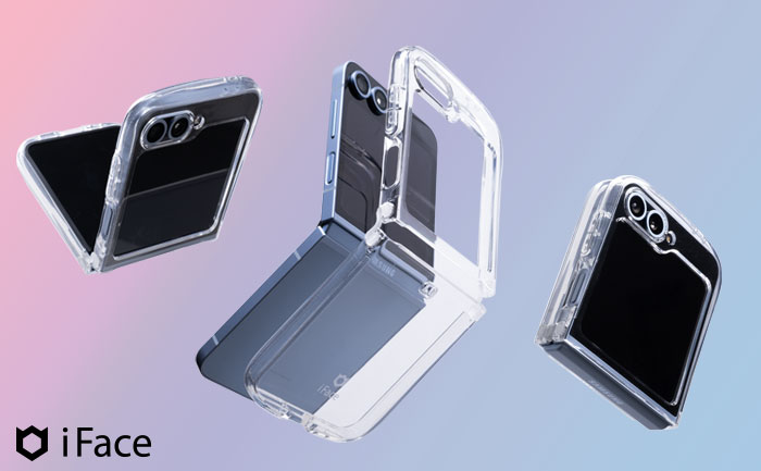 「iFace Look in Clear」から、Galaxy Z Flip 6対応クリアケースが新登場！