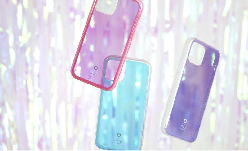 魔法みたいにカラーが変わる！オーロラのような輝き まったく新しいiFace「Glaston（グラストン）」ケースが登場