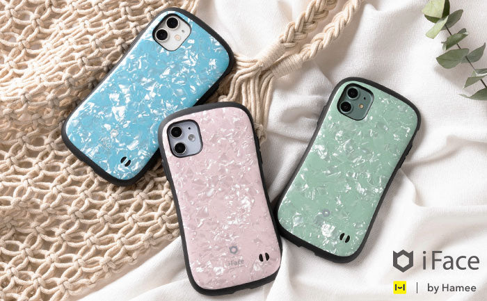 キラキラとした光沢が美しい、iFaceシェル風デザインケース発売！