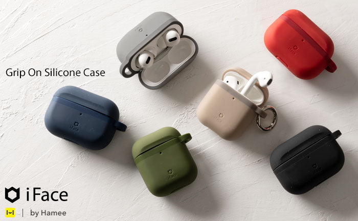 AirPods/AirPods Proケース iFace Grip On Silicon Case WEB先行販売開始