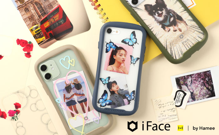透明なiFace Reflectionを簡単カスタマイズ！写真などとの組み合わせが楽しめるインナーシート発売！