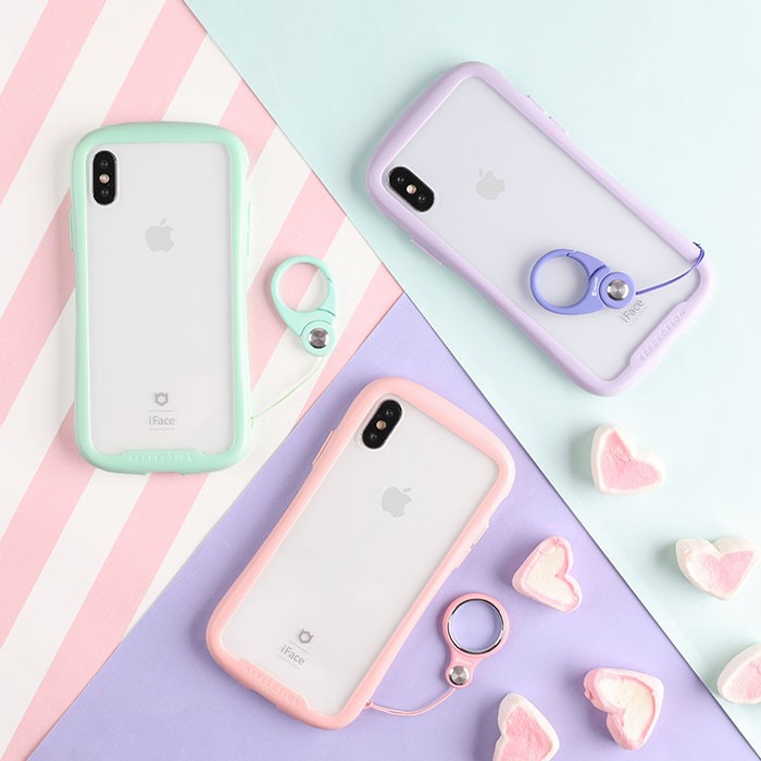 【iFace】Reflectionに待望のPastel/パステルカラーが登場！iPhone XS/X/XR/8/7専用