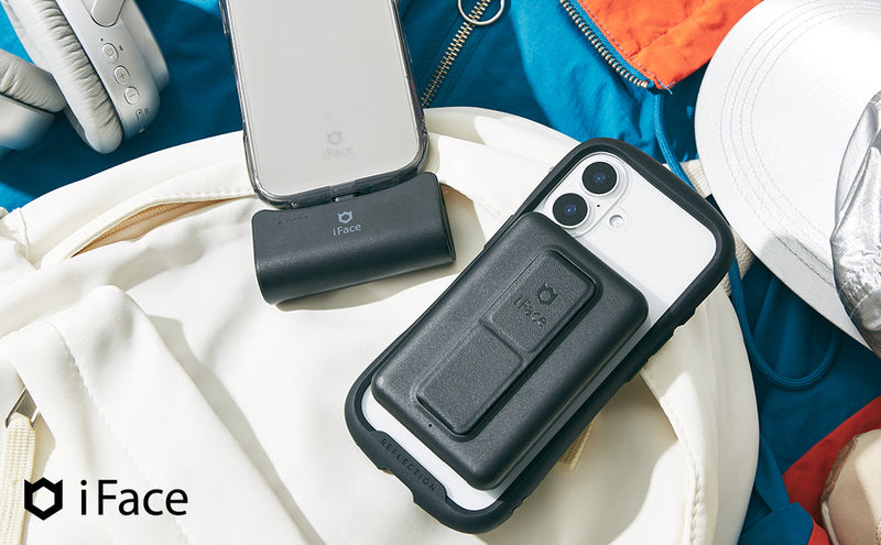 「iFace」モバイルバッテリーに 待望の「ブラック」が仲間入り！