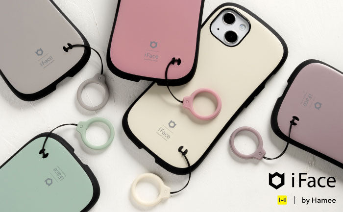 iFaceの人気カラーくすみカラーの合わせにぴったりストラップ新発売