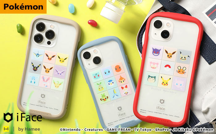 iPhone 13シリーズ対応かわいいポケモンたちの顔がデザインがされたインナーシートが登場