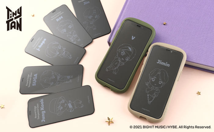 TinyTAN │iFaceのコラボレーション！iFace専用ガラスフィルムを発売！