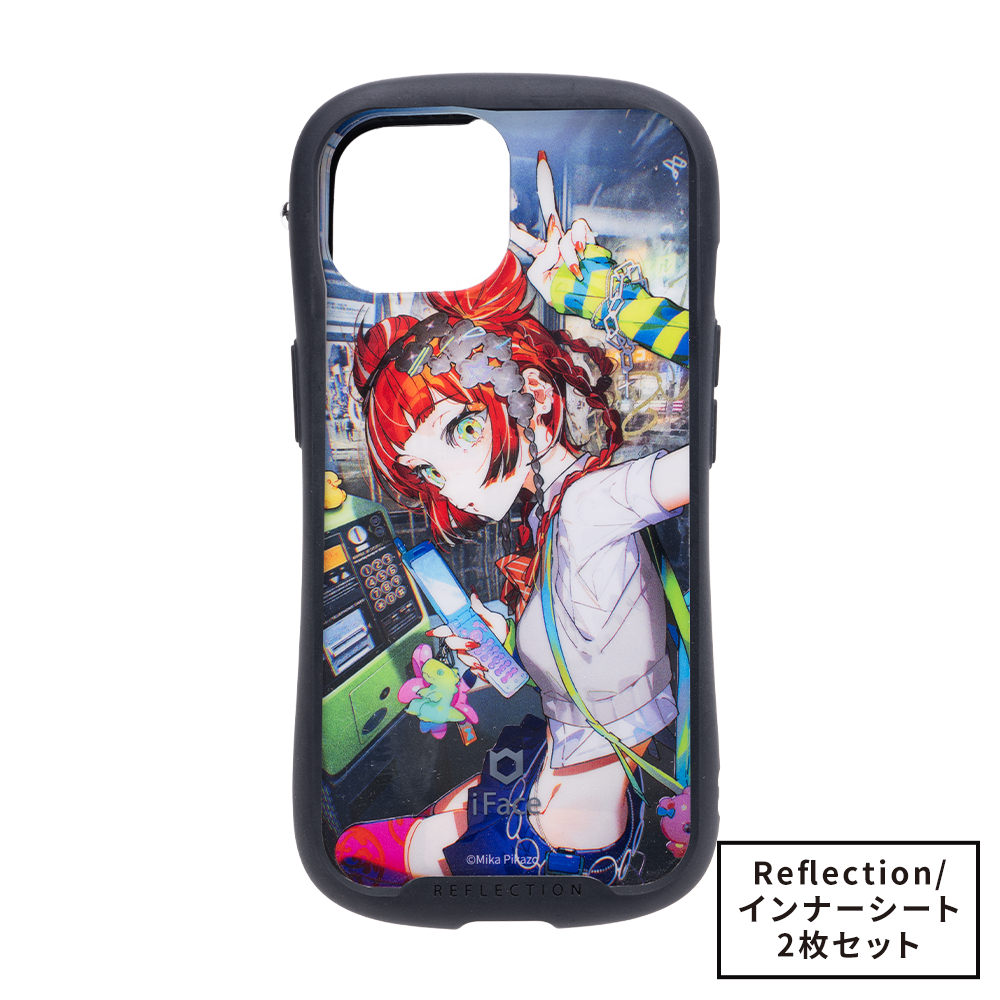 Mika Pikazo iFace Reflection強化ガラスクリアケース/インナーシート 2枚セット