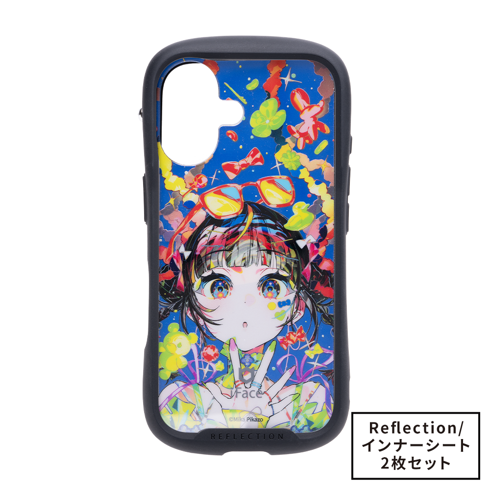 Mika Pikazo iFace Reflection強化ガラスクリアケース/インナーシート