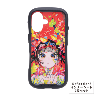 Mika Pikazo iFace Reflection強化ガラスクリアケース/インナーシート 2枚セット
