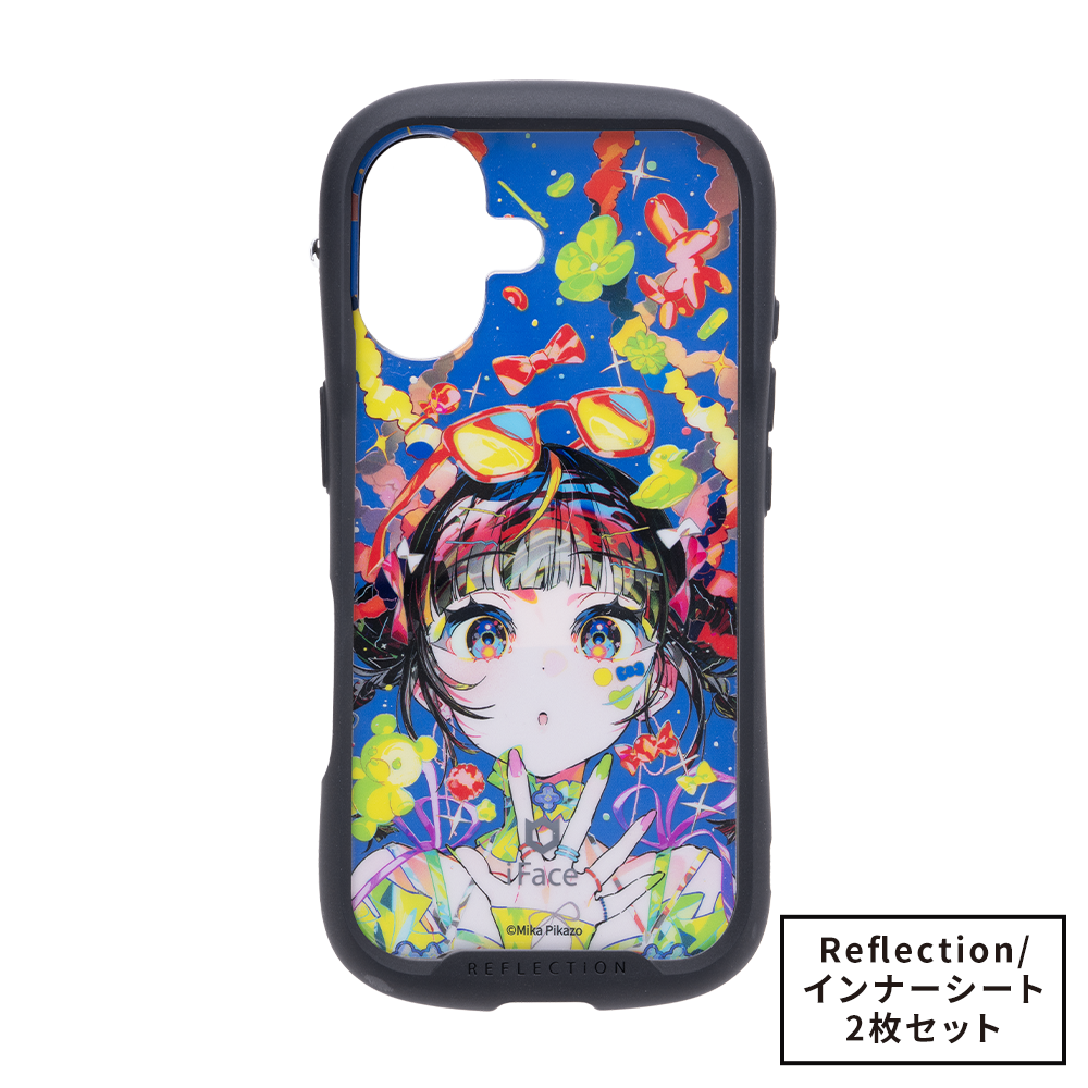 Mika Pikazo iFace Reflection強化ガラスクリアケース/インナーシート