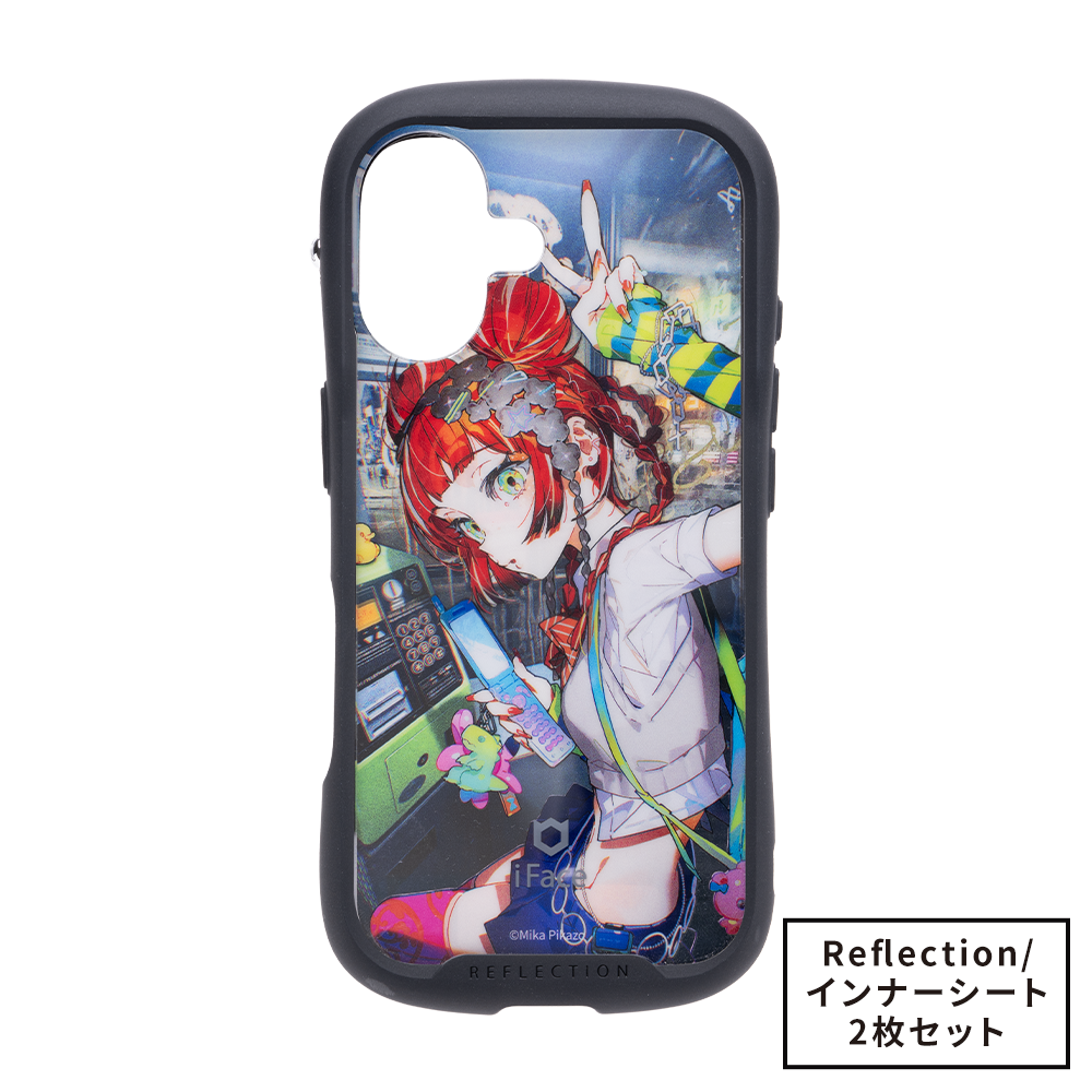 Mika Pikazo iFace Reflection強化ガラスクリアケース/インナーシート 2枚セット