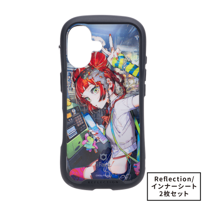 Mika Pikazo iFace Reflection強化ガラスクリアケース/インナーシート 2枚セット