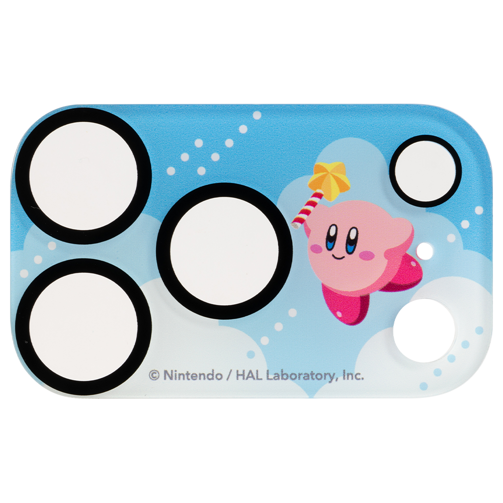 星のカービィ iFace 強化ガラス カメラレンズプロテクター