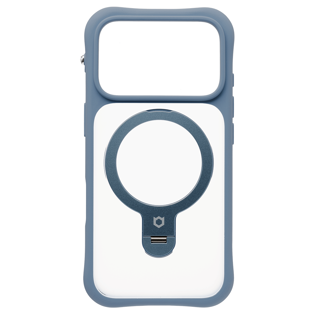 iFace Leany MagSynq スタンドケース（ペールブルー）