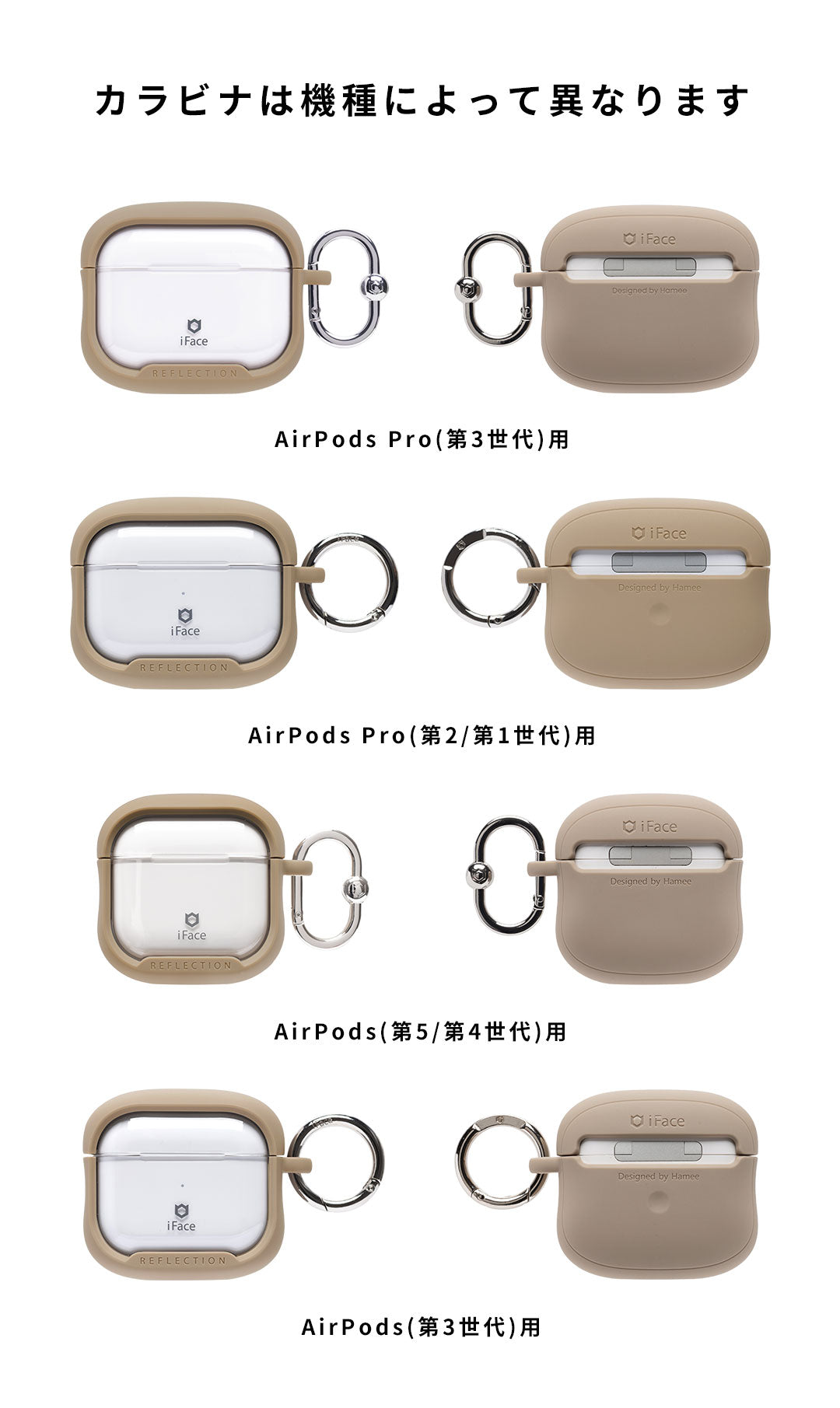 iFace Reflection AirPodsケース