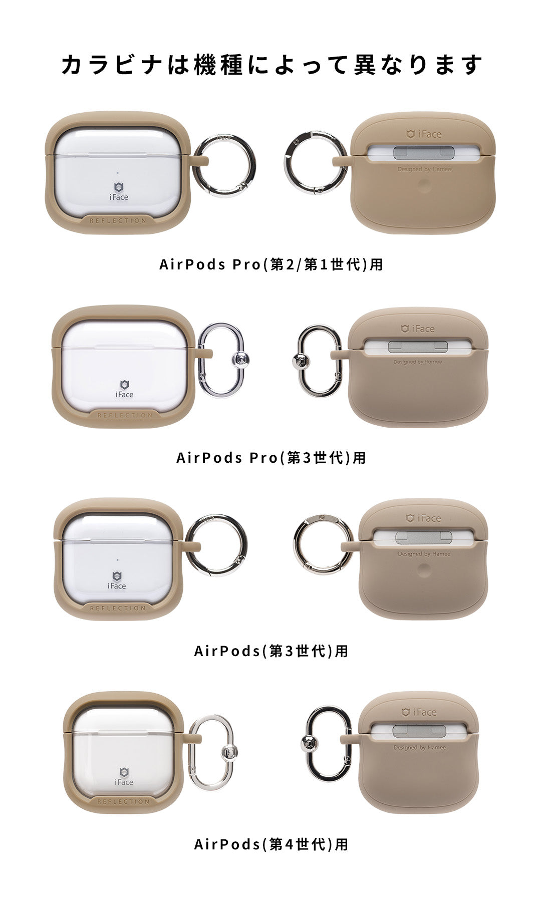 iFace Reflection AirPodsケース