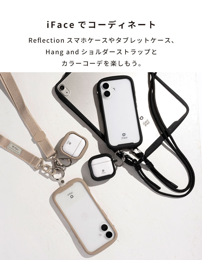 iFace Reflection AirPods ケース ブラック iFace Reflection AirPodsケース