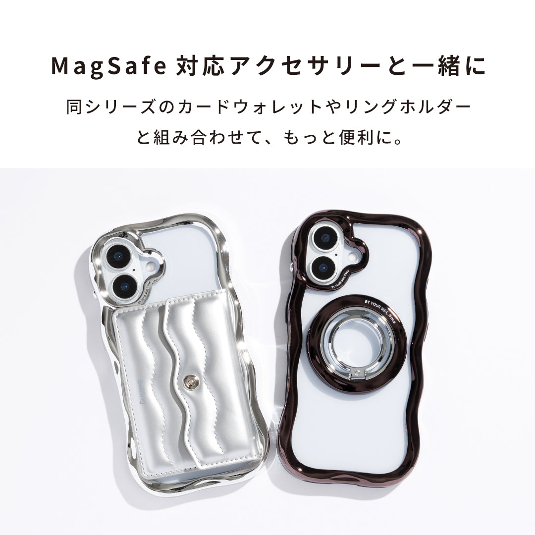 iFace BeBling Wave MagSynq クリアケース