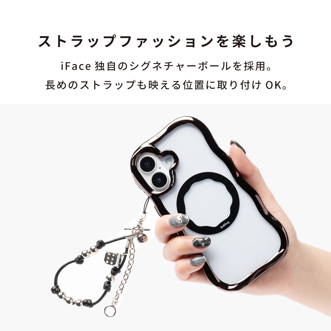 iFace BeBling Wave MagSynq クリアケース