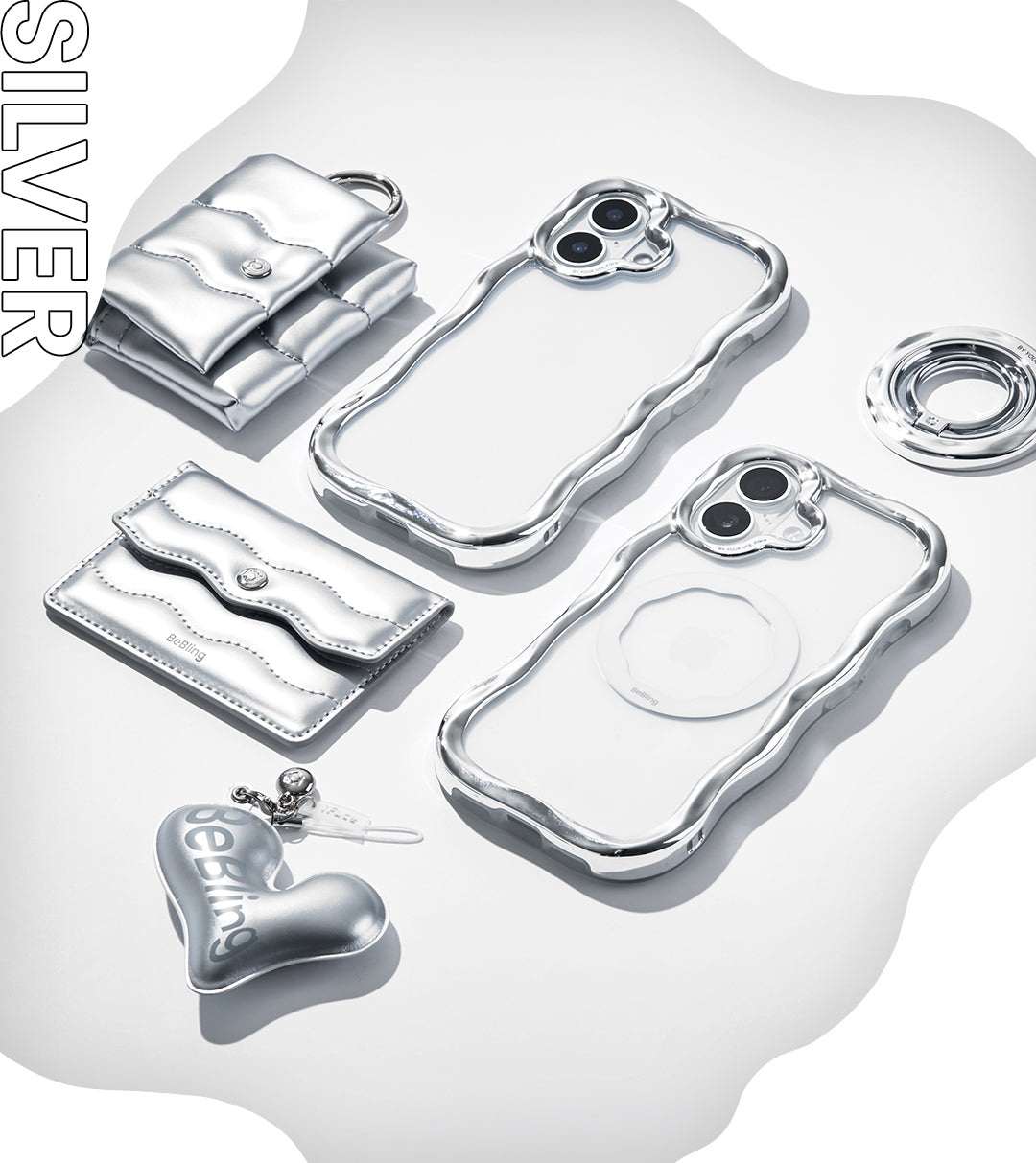 iFace BeBling Wave MagSynq クリアケース