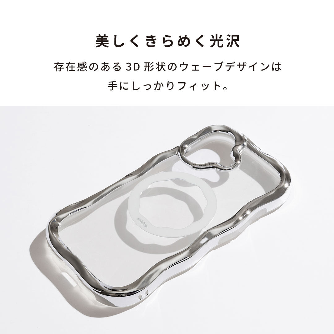 iFace BeBling Wave MagSynq クリアケース