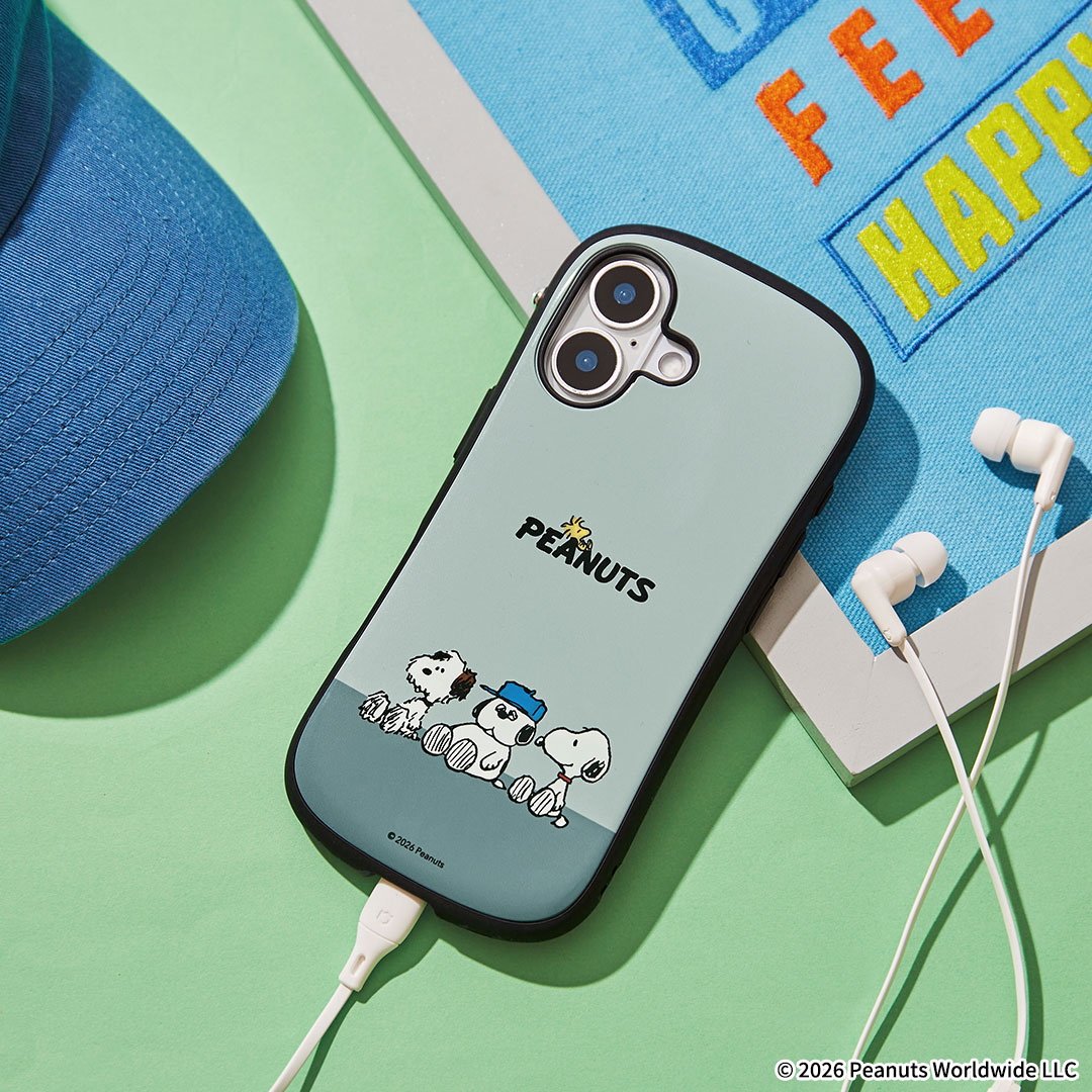 PEANUTS/ピーナッツ iFace First Class Cafe MagSynqケース