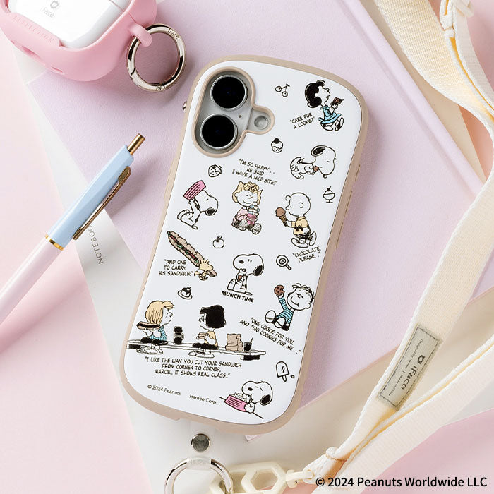 PEANUTS/ピーナッツ iFace First Class Cafe MagSynqケース