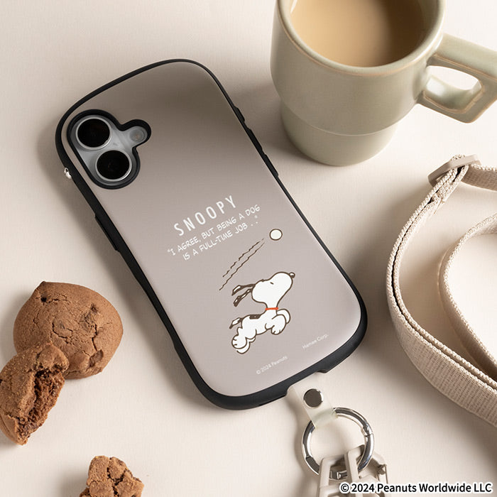 PEANUTS/ピーナッツ iFace First Class Cafe MagSynqケース