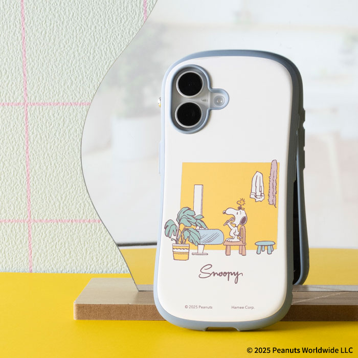 PEANUTS/ピーナッツ iFace First Class Cafe MagSynqケース