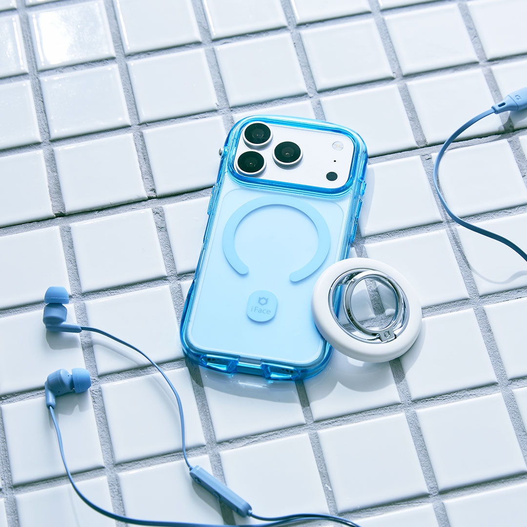 Apple iPhone 11本体 iFaceケース　充電器付き iFace Look in Clear Hybrid MagSynq スマホケース