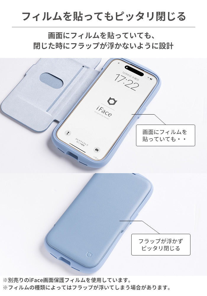 iFace Reflection ダイアリー ポリカーボネート クリア スマホケース