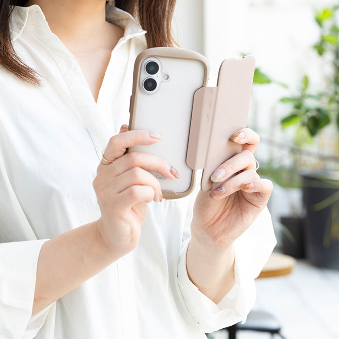 iFace Reflection ダイアリー ポリカーボネート クリア スマホケース