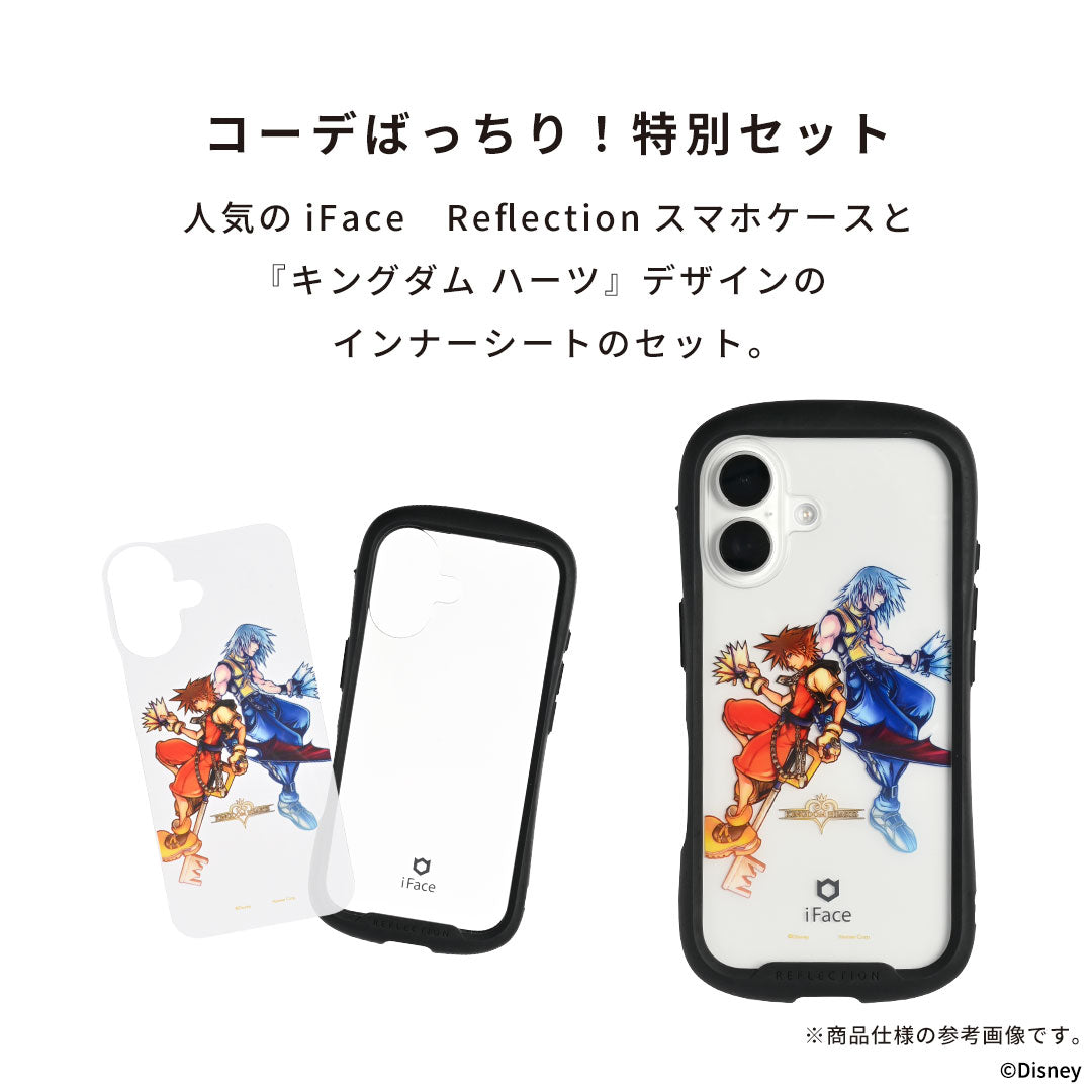 ディズニー/キングダム ハーツ iFace Reflectionクリアケース/インナー