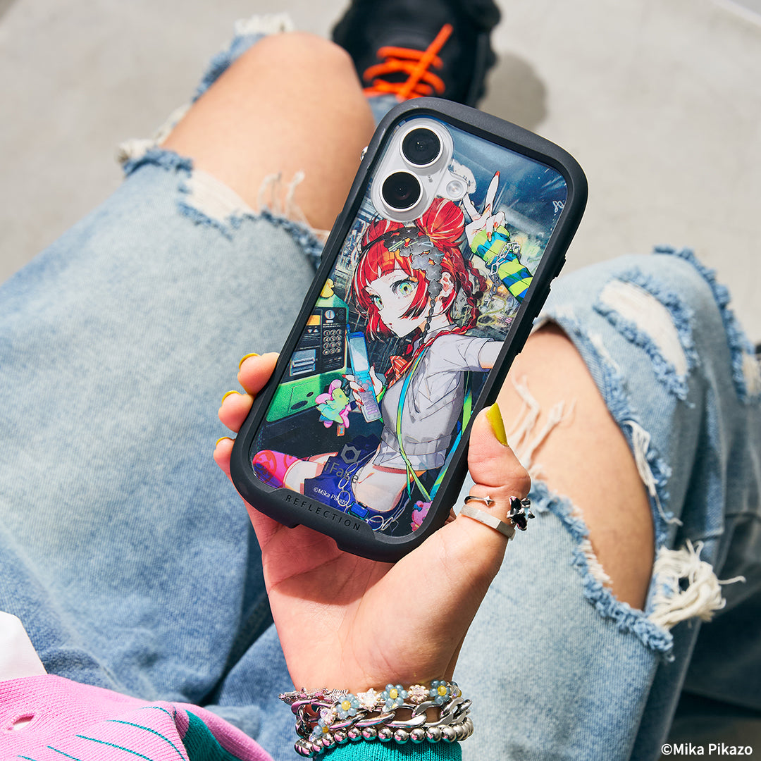 Mika Pikazo iFace Reflection強化ガラスクリアケース/インナーシート
