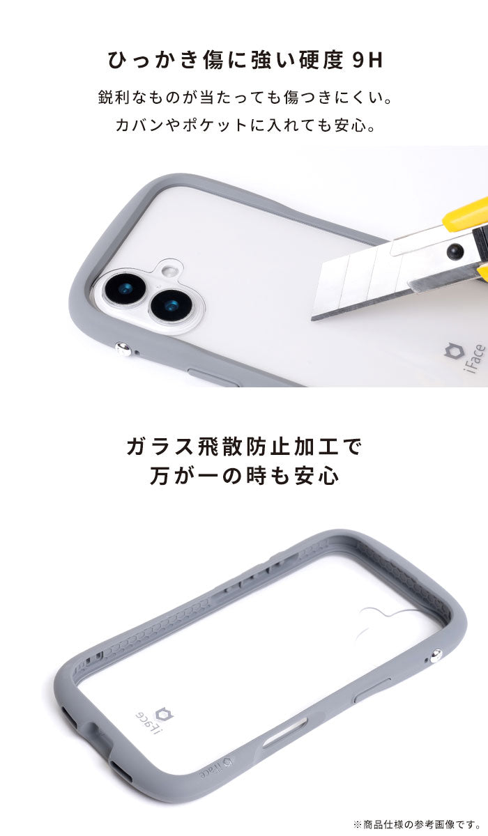 iFace Reflection Neo 強化ガラスクリア スマホケース
