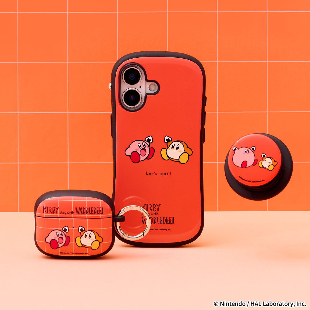 カービィ play with ワドルディ iFace Grip Holder