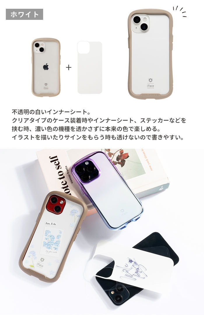 iFace 背面クリアケース用 インナーシート
